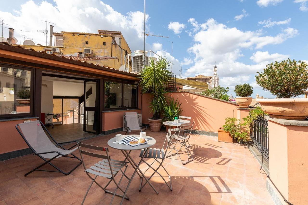 Rome As You Feel - Penthouse Apartment With Terrace On Spanish Steps מראה חיצוני תמונה